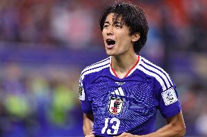 中村敬斗：对位的邓弗里斯将去皇马而自己在法乙，能够进球太棒了