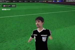 抽象场面！BBC实时3D动画转播世界杯，甚至能第一视角给裁判压腿