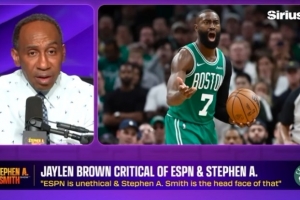 A·史密斯：杰伦·布朗说ESPN不道德&我是头号代表 触碰了我底线