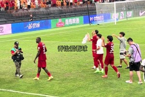 有情有义！实拍：恩加德乌等国安旧将赛后向国安球迷谢场